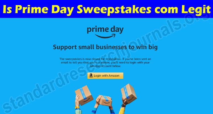 Latest News Is Prime Day Sweepstakes com Legit