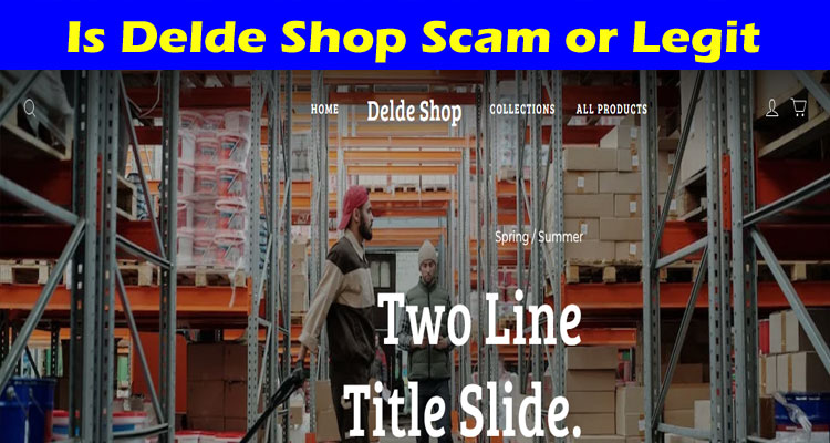 Delde Shop online website reviews