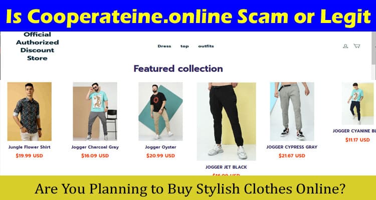 Is Cooperateine.online Scam or Legit Online Website Reviews