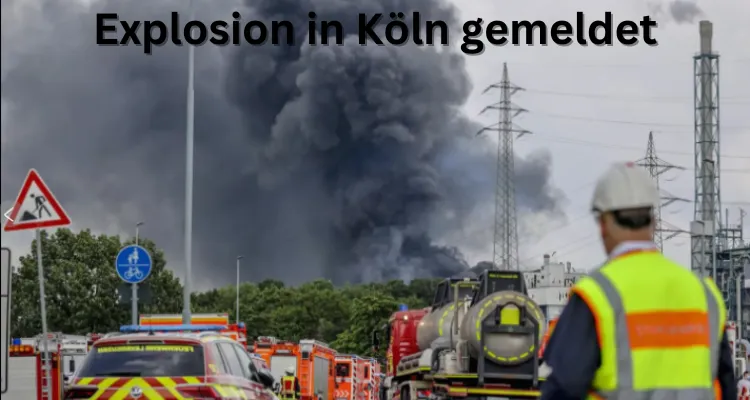 Explosion in Köln Gemeldet